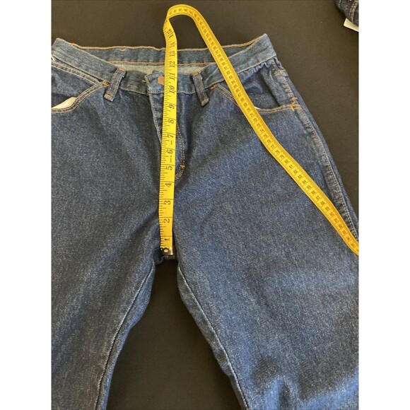 MENS RED KAP BLUE DENIM JEANS 31 x 30 PD54PW3 100 % COTTON (ZIPPER CLOSURE) - Picture 11 of 16